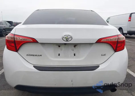 2017 Toyota Corolla Le from USA, damaged, VIN 2T1BURHEXHC818614